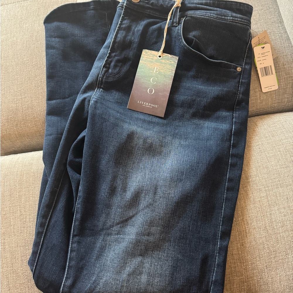 NWT Liverpool Los Angeles Kingston Modern Straight Maxwell Size 38 34L